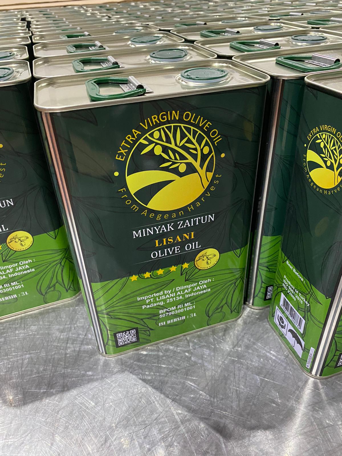 Extra Virgin Olive Oil (3 Liter Can)