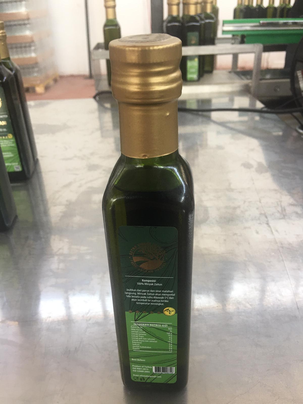 Extra Virgin Olive Oil (250 ml and 500 ml Glass Bottles)
