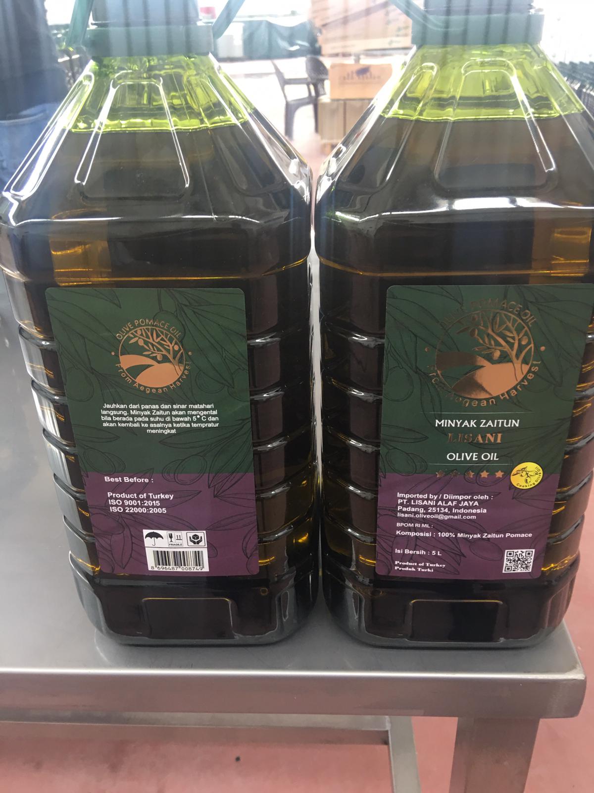 Olive Pomace Oil (5 Liter PET Bottle)